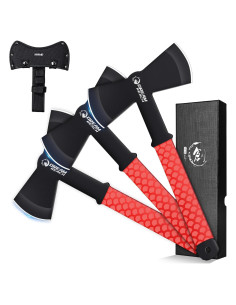 Juego de Hachas de Lanzamiento Dream Reach 3PCS Doble Cara