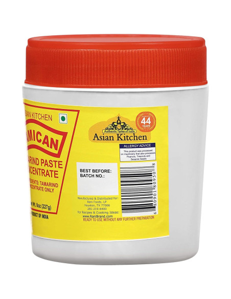 Concentrado de Tamarindo Asian Kitchen 227g - Vegano, Sin Gluten
