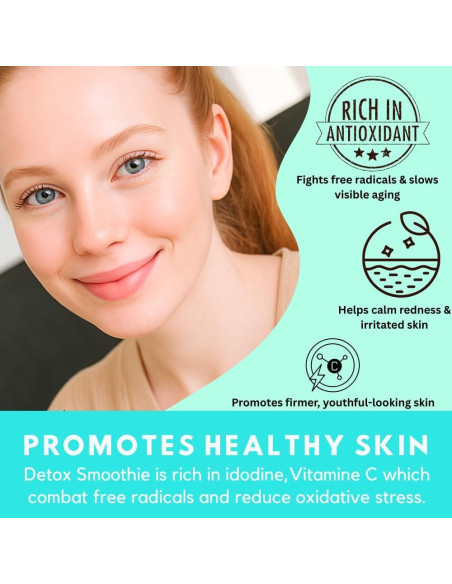 Polvo de Batido Detox Ocean's Balance 113.4 g - Superalimentos Orgánicos