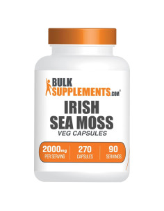 Cápsulas de Musgo Marino Irlandés BulkSupplements 240 unidades 2000mg