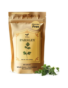 Copos de Perejil Seco Shrida Foods 340g - Sin Gluten, No OGM