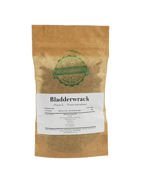Té Herbal Bladderwrack Herba Orgánica 50g - Sabor Natural