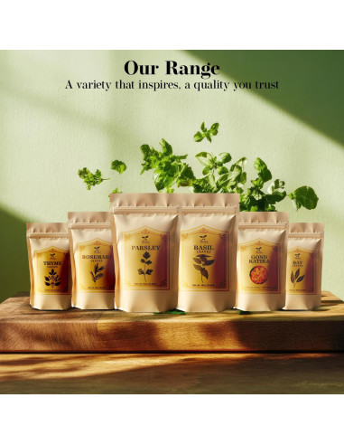 Copos de Perejil Seco Shrida Foods 340g - Sin Gluten, No OGM