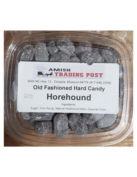 Caramelos de Horehound Azucarados Amish 340g