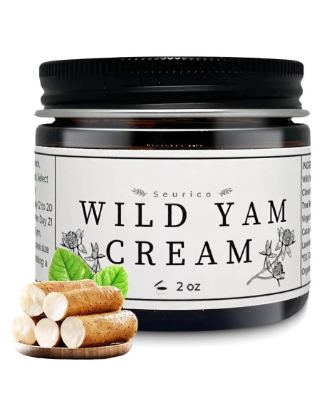 Crema de Ñame Silvestre Orgánica 29.57 ml - Equilibrio Hormonal