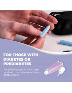 Lancetas de Seguridad MediCore 30G x 1.6MM, 100 Unidades 2