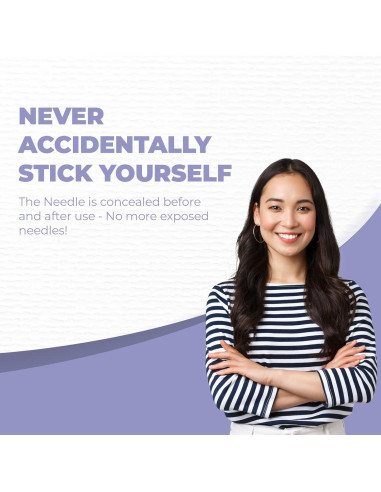 Lancetas de Seguridad MediCore 30G x 1.6MM, 100 Unidades