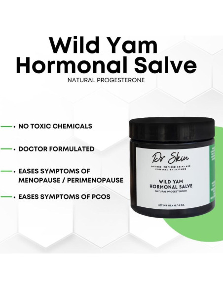 Crema de Ñame Silvestre Dr. Skin 113.4g - Equilibrio Hormonal
