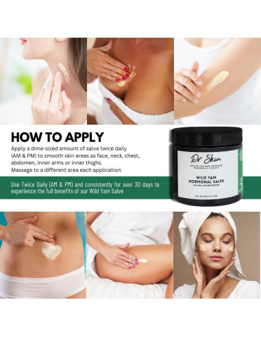 Crema de Ñame Silvestre Dr. Skin 113.4g - Equilibrio Hormonal