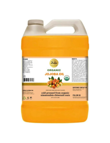 Aceite de Jojoba Orgánico Prensado en Frío SUL 1.89 L