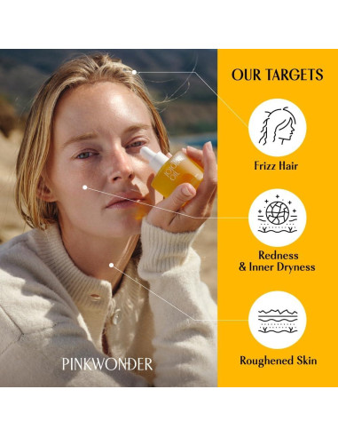 Aceite de Jojoba Orgánico PINKWONDER 10ml - Hidratante Facial