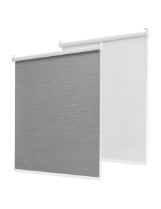 Cortina Roller Opaca Pesalco 58.42x182.88 cm Gris