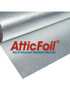 Aislante Radiante AtticFoil 48" Ancho 1000 pies Aluminio 2
