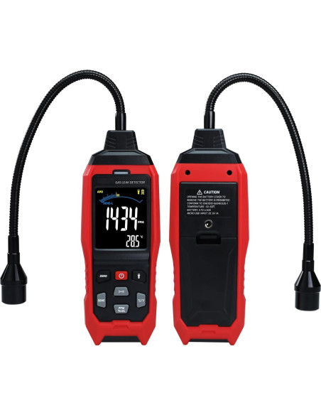 Detector de Fugas de Gas Natural DANOPLUS con Sonda Flexible