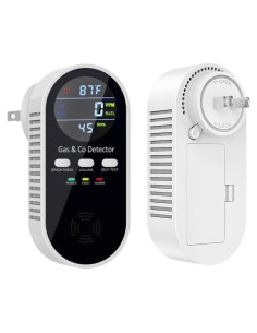 Detector de Monóxido de Carbono y Gas Natural YDAXUN KH168 5 en 1