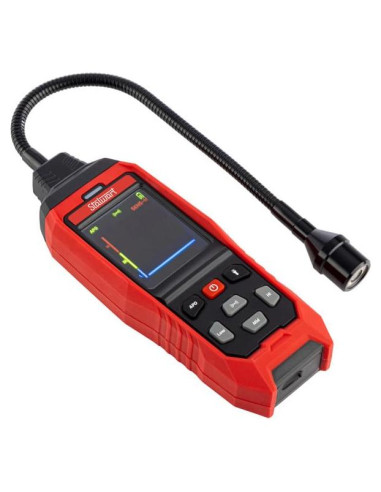 Detector de Fugas de Gas Natural Stalwart Portátil Recargable