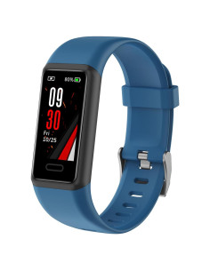 Rastreador de Fitness Cloudpoem S3 Azul con Monitor Cardíaco IP68