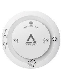 Detector de Humo y Monóxido de Carbono AOTIQUAL 3-en-1
