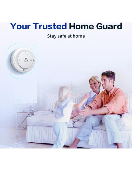 Detector de Humo y Monóxido de Carbono AOTIQUAL 3-en-1