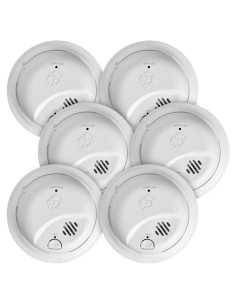 Alarma de Humo y Monóxido First Alert SMICO105-AC Paquete de 6