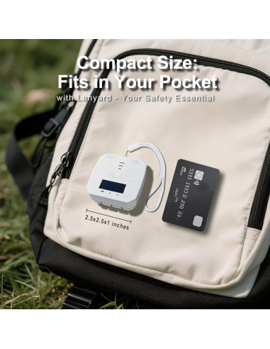 Paquete de 2 Detectores de Monóxido de Carbono Pumwry