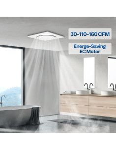 Ventilador Extractor de Baño VIVOHOME 160 CFM con Sensor 2