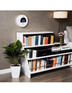 Detector de Humo y Monóxido de Carbono Soewolit 85dB 2-en-1 2