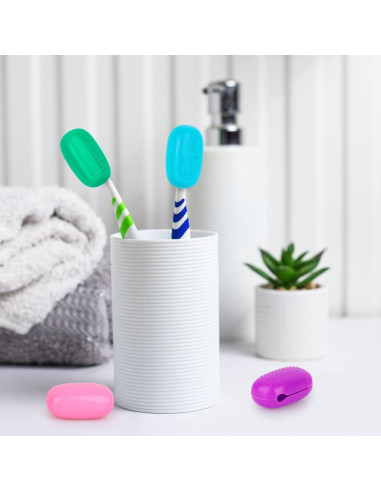 Cubiertas de Cabeza de Cepillo de Dientes Hxezoc - 6 Piezas