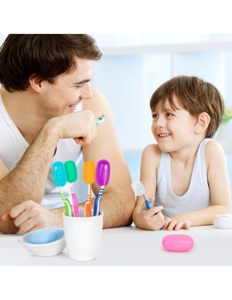 Cubiertas de Cabeza de Cepillo de Dientes Hxezoc - 6 Piezas