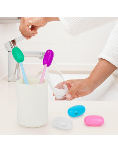 Cubiertas de Cabeza de Cepillo de Dientes Hxezoc - 6 Piezas