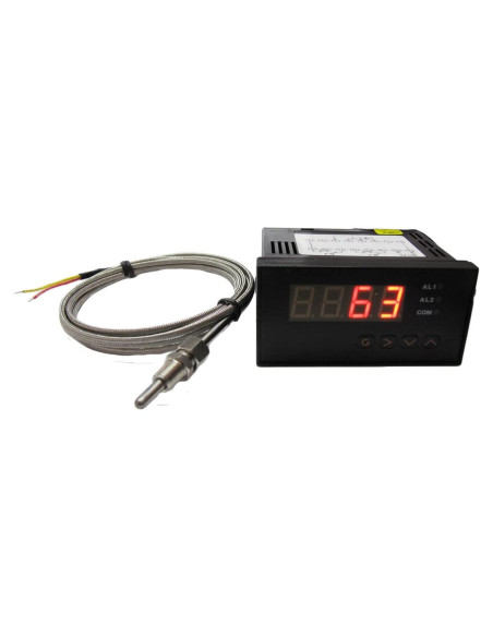 Medidor Digital de Temperatura EGT Procon 12V con Alarmas