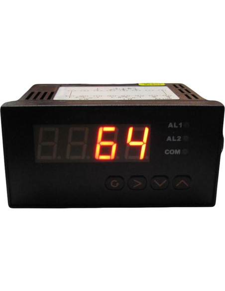 Medidor Digital de Temperatura EGT Procon 12V con Alarmas