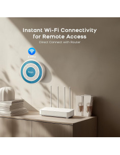Sistema de Alarma PGST A519W 8 Piezas con App Tuya y Control Remoto 2