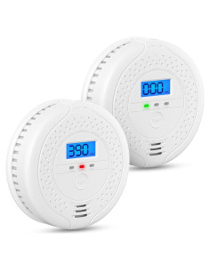 Detector de Monóxido de Carbono WJ-CO101 con Pantalla LCD