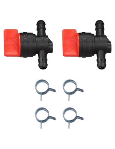 Válvula de Corte de Combustible Buckbock 1/4" para Cortacésped