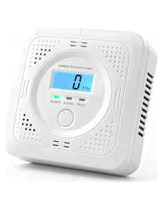 Detector de Monóxido de Carbono Pumwry WJ-CO102 LCD 85dB