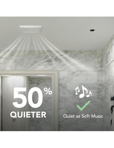 Ventilador Extractor de Baño Broan-NuTone 50 CFM Energy Star