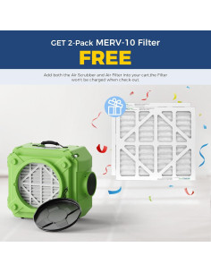 Purificador de Aire ALORAIR CleanShield HEPA 550 Verde 3 Etapas 2