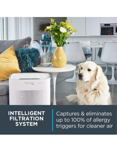 Purificador de Aire Rowenta Pure Air Genius, 10 m, Blanco