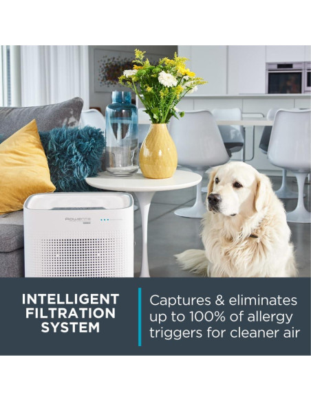 Purificador de Aire Rowenta Pure Air Genius, 10 m, Blanco