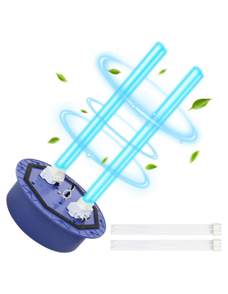 Purificador de Aire UVC Feeligivin 72W con Sensor HVAC 48cm