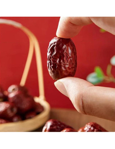 Dátiles Rojos Secos Sin Hueso AFKCCPD 470g Snack Saludable