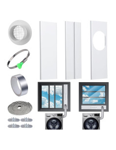 Kit de Ventilación para Secadora Haikung 4" Ajustable