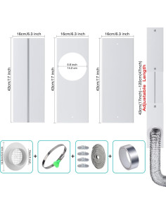 Kit de Ventilación para Secadora Haikung 4" Ajustable 2