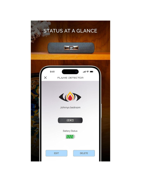 Detector de Llamas Forge Technologies - Alerta Móvil y Local