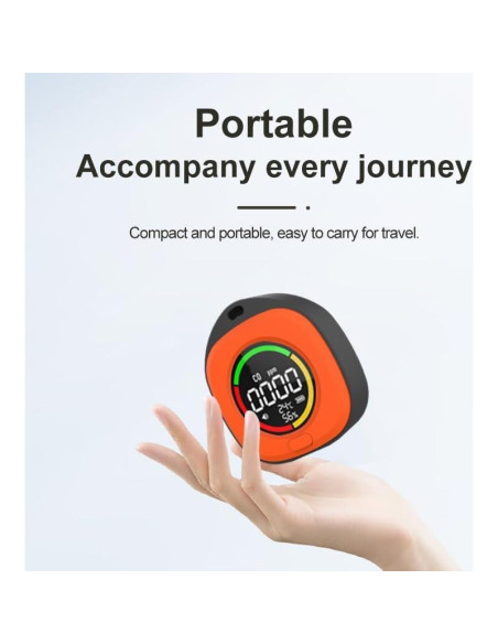 Detector de Monóxido de Carbono Genérico K5 Portátil 3 en 1