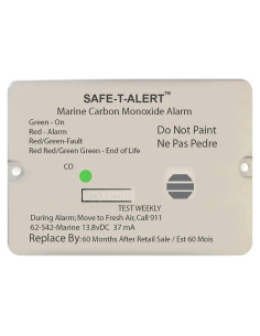 Detector de Alarma de CO Marino Mti Industries 62-542-R