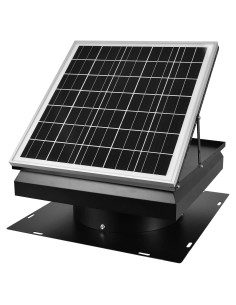 Ventilador Solar DC HOUSE 32W para Áticos y Garajes - 12.29kg