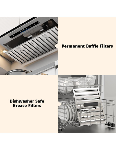 Campana Extractora Empotrada IAMSII 30" Acero Inoxidable 900 CFM