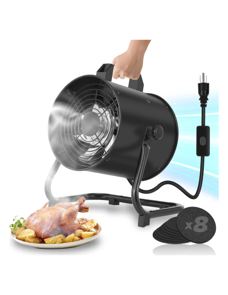 Campana Extractora Portátil YOZON 20 cm 455 CFM Ajustable